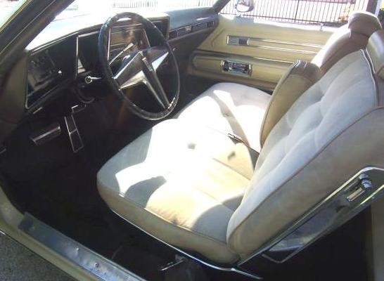 1972 Oldsmobile Toronado picture, interior