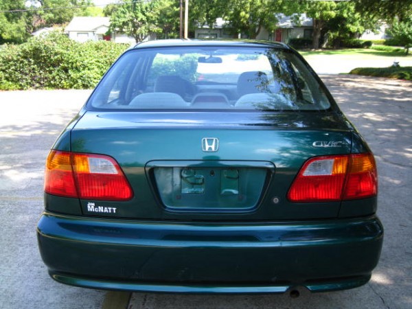 1999 Honda civic vp specs