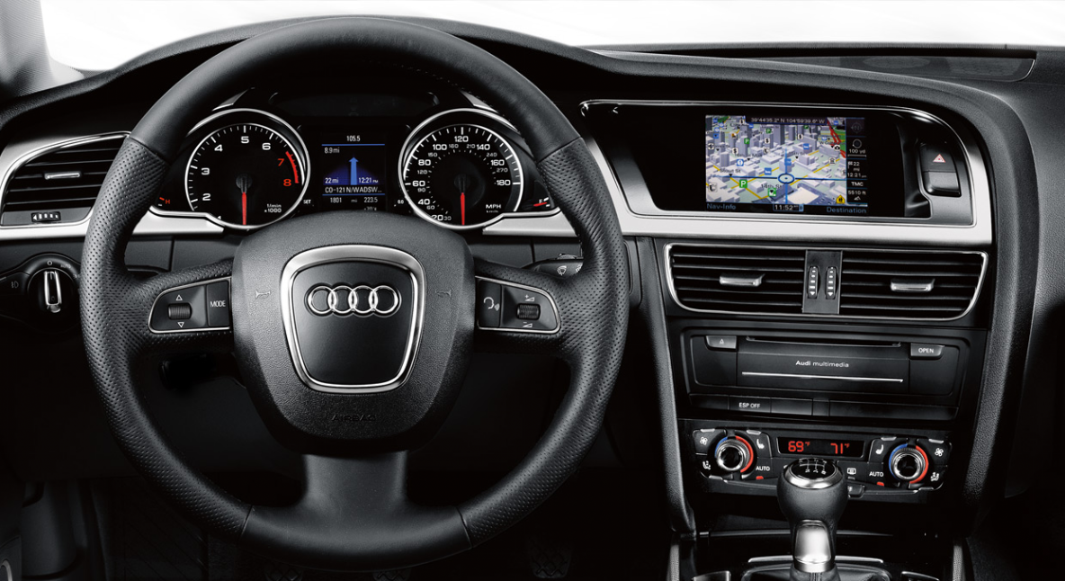 2011 Audi A5, dashboard , interior, manufacturer