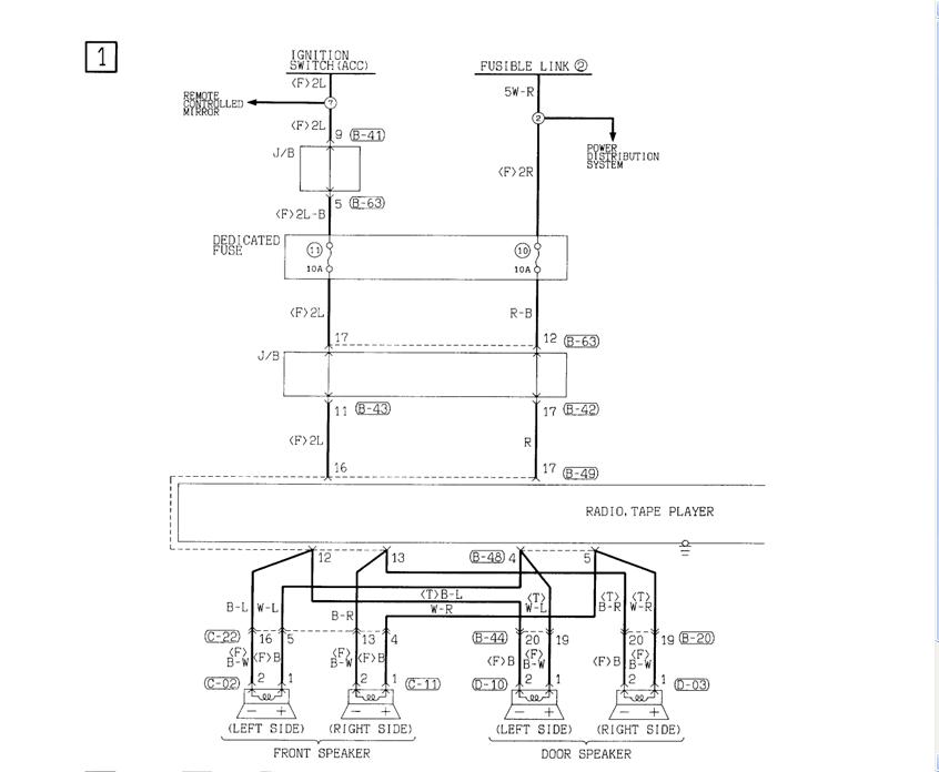 Chrysler infinity amplifier diagram #4