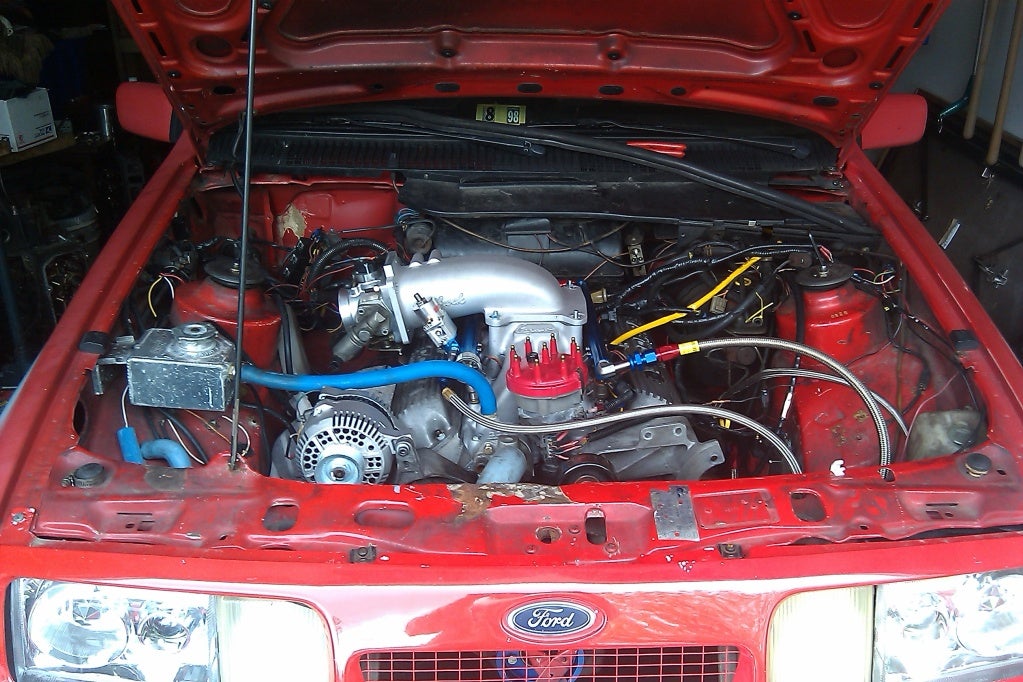 1989 Merkur XR4Ti picture engine