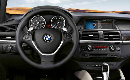 2011 BMW X6 dashboard manufacturer interior