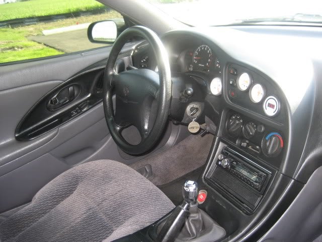 Dodge Avenger Interior. 1995 Dodge Avenger 2 Dr ES