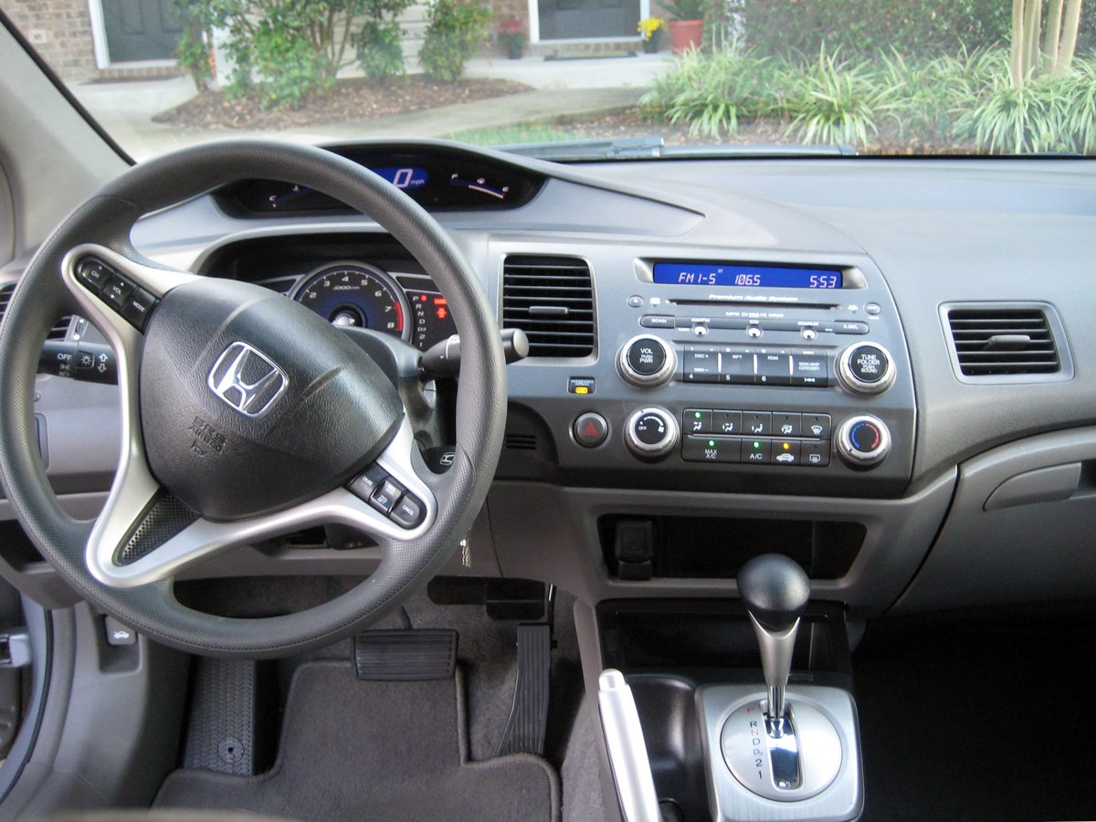 Honda civic coupe 2007 interior #7