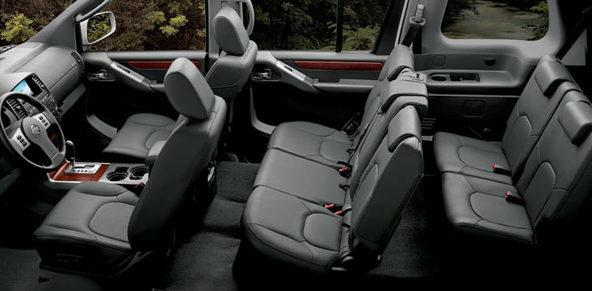 2011 Nissan pathfinder 3rd row seating
