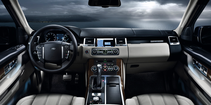 2011 Land Rover Range Rover Sport dashboard manufacturer interior