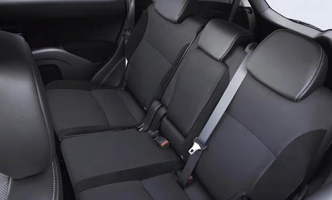 2011 Mitsubishi Outlander Interior. 2011 Mitsubishi Outlander, Back Seat. , interior, manufacturer