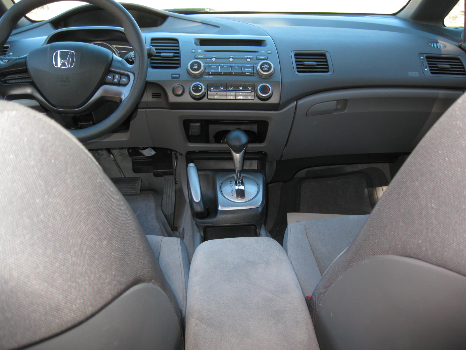 2006 Honda civic lx coupe interior