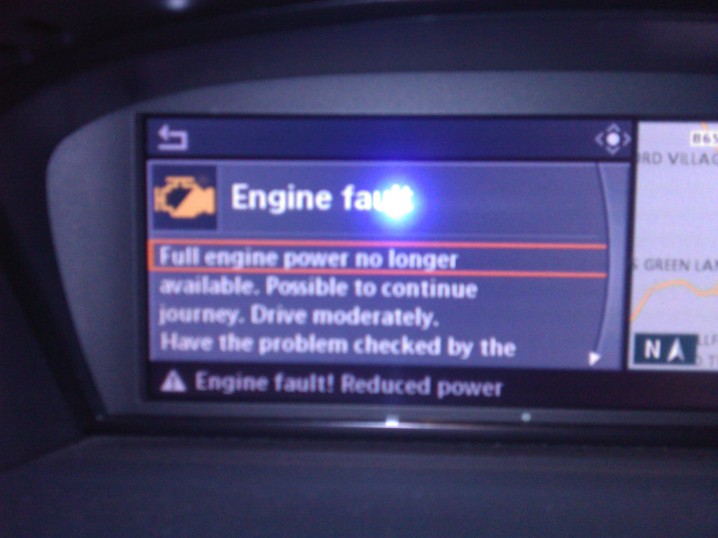 Bmw 5 series warning lights meaning