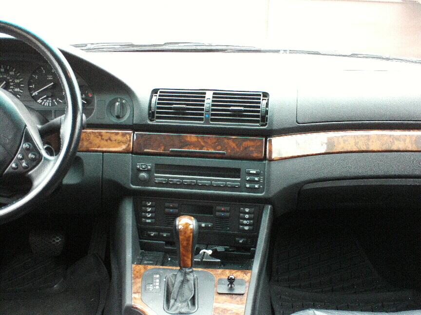 1999 Bmw 540i interior