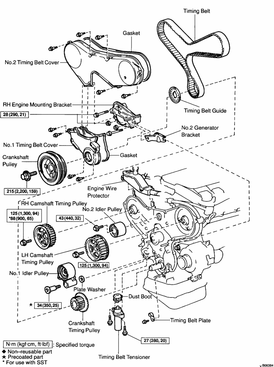 2004 Chrysler sebring 2.4 serpentine belt diagram #1