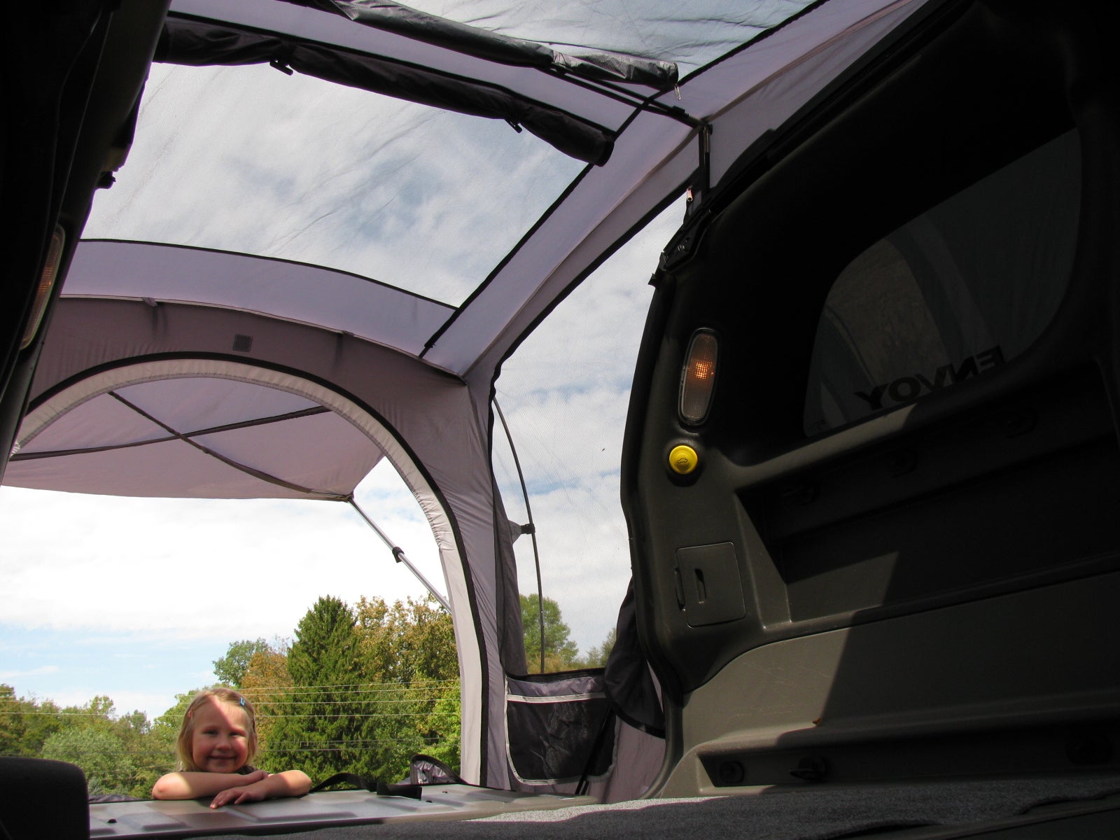 Gmc envoy xuv tent and awning #1