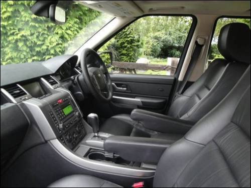 2009 Land Rover Range Rover Sport Interior Pictures