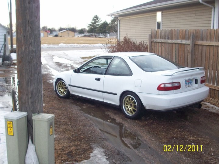 1994 Honda Civic 2 Dr DX Coupe if you know anything about atown