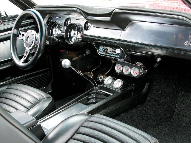 1967 Ford Mustang Coupe picture interior