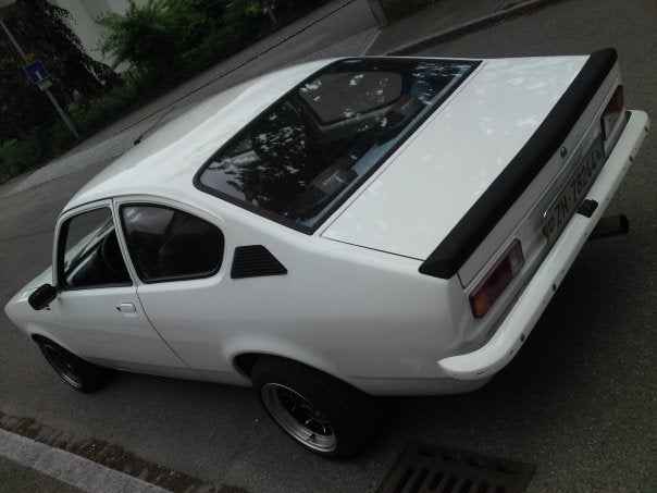 1978 Opel Kadett Ne schr ge Perspektive exterior