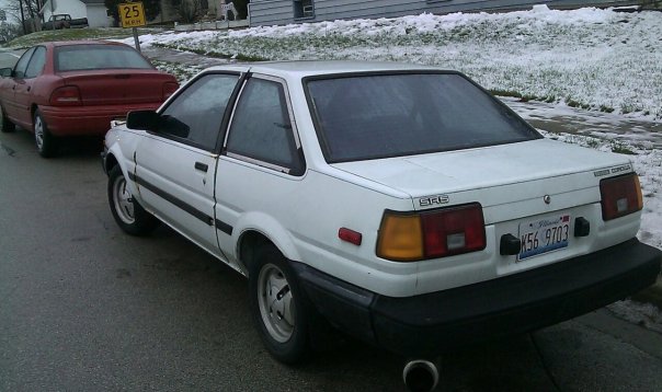 1984 toyota corolla repoairs #5