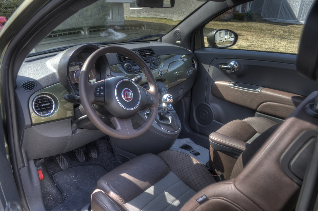 2012 FIAT 500 Sport 2012 Fiat 500 Sport picture interior