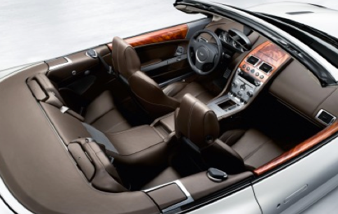 Aston Martin Vanquish Back Seat