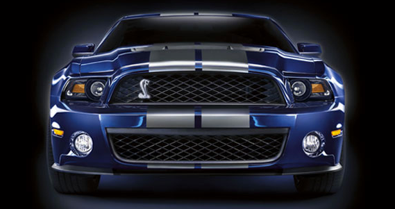 2012 Ford Shelby GT500 Front View manufacturer exterior