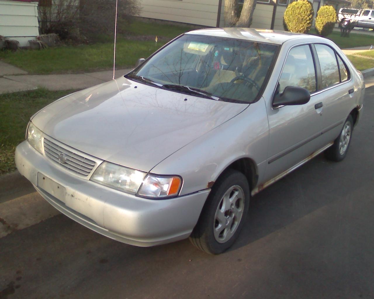 1997 Nissan sentra gxe for parts #8
