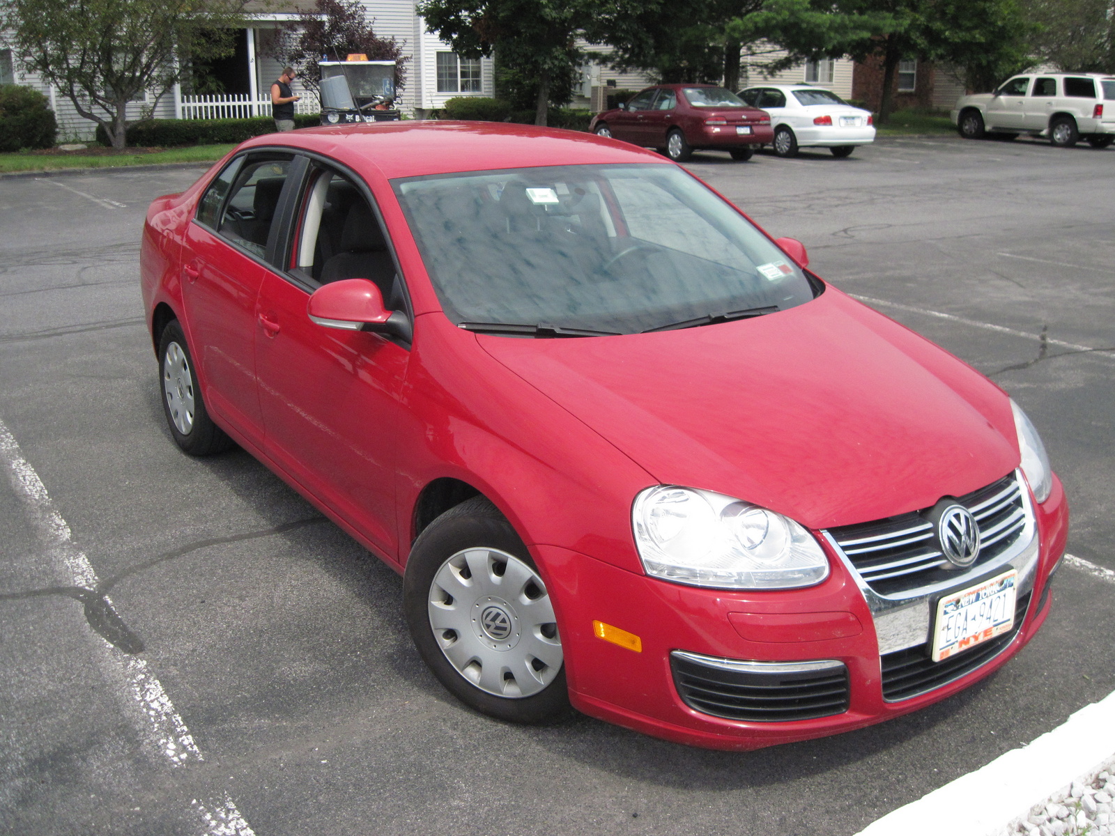 2007+volkswagen+jetta+red