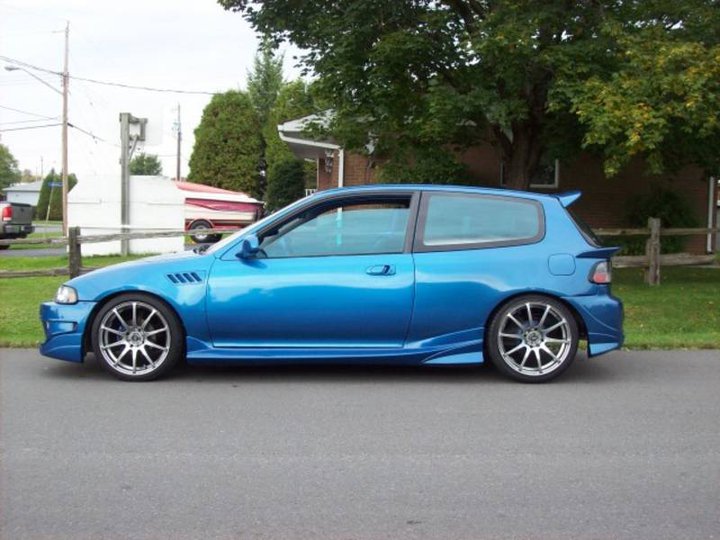 Used 1995 honda civic hatchback #7