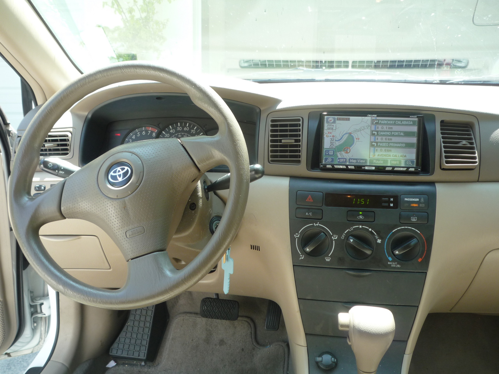 2008 Toyota corolla interior pictures