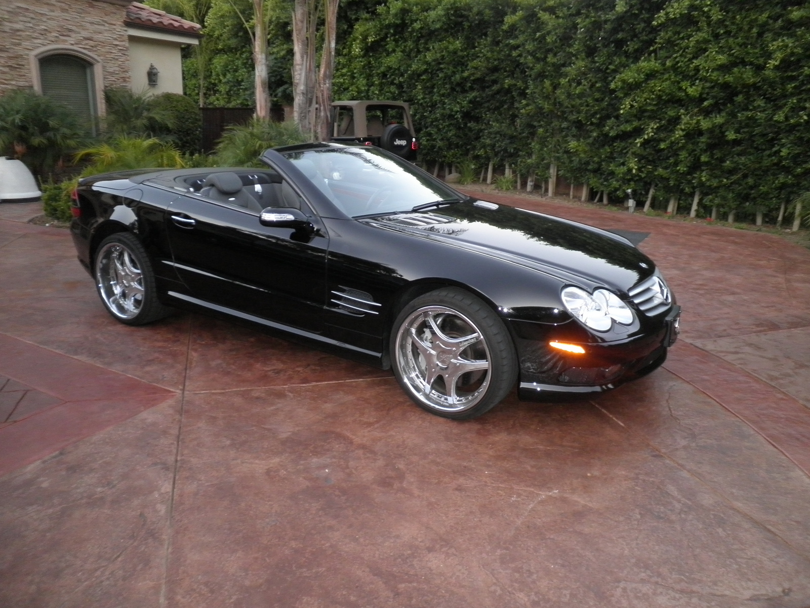 Mercedes benz sl55 amg tuning #7