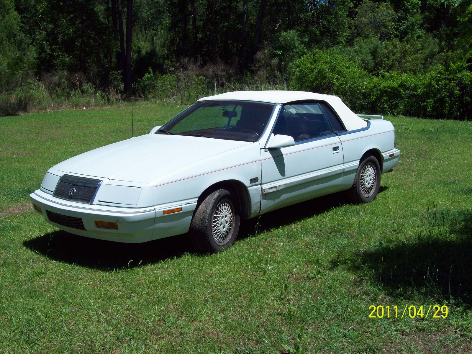 1989 Chrysler le baron #5