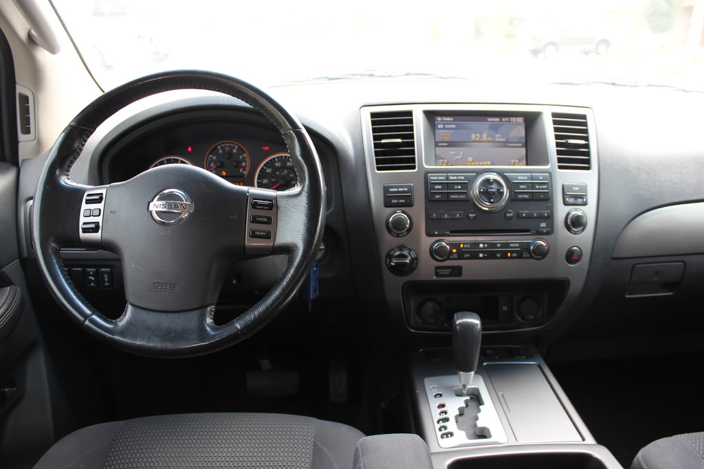 2008 Nissan armada interior dimensions #8