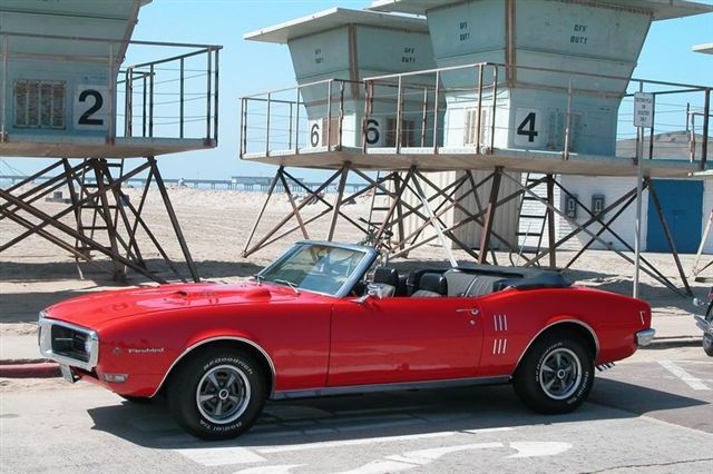 The coupe or convertible 1968 Pontiac Firebird may have shared a platform 