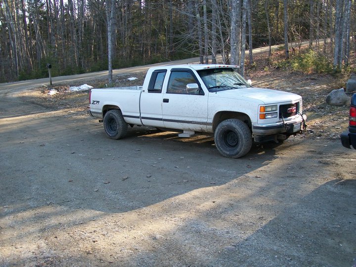 1995 4X4 cab extended gmc k1500 sl #5