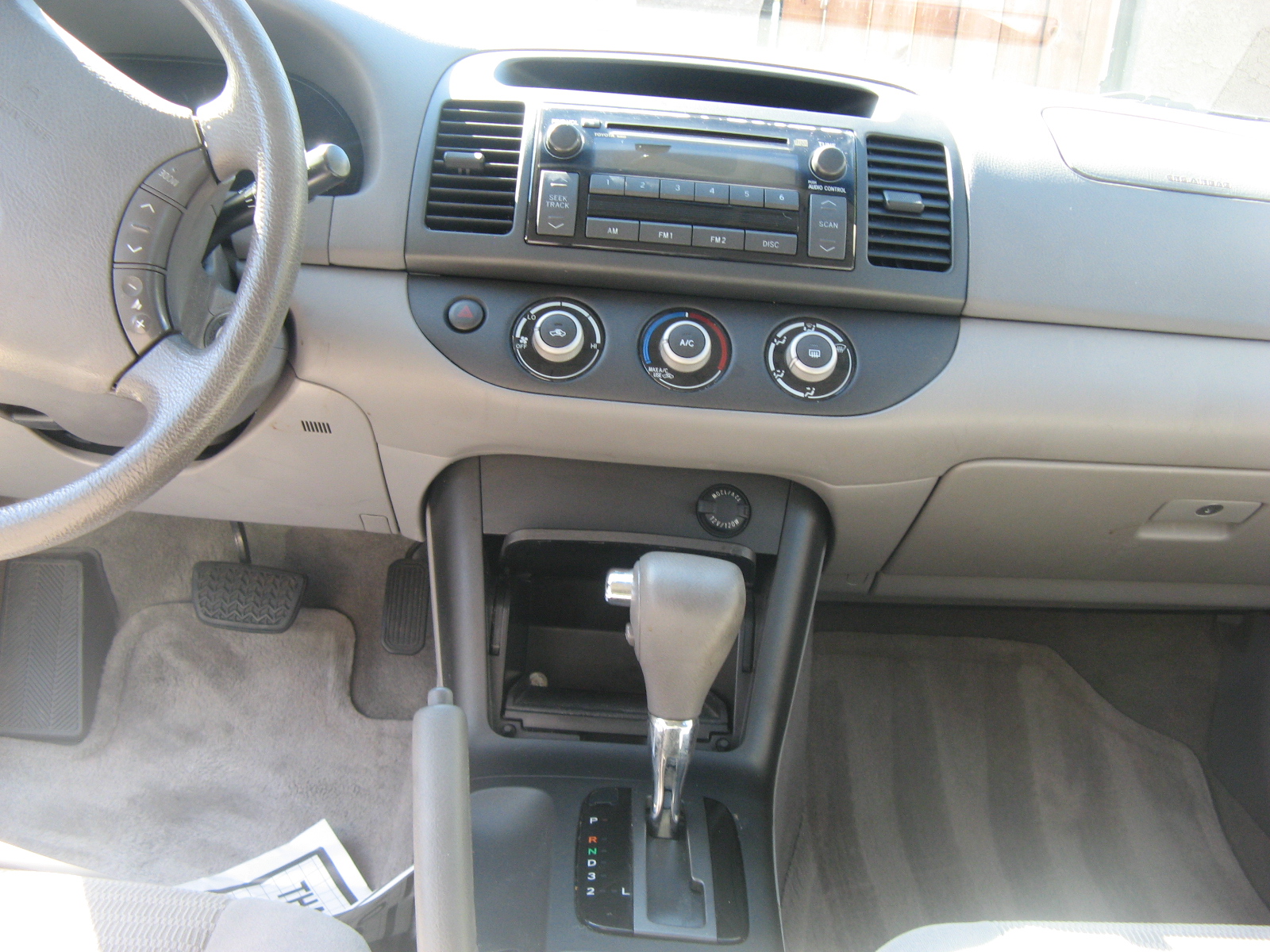 2006 toyota camry interior #4