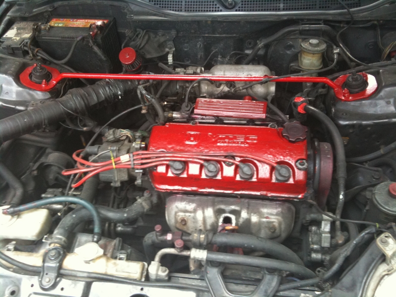 1996 Honda civic ex vtec engine #2