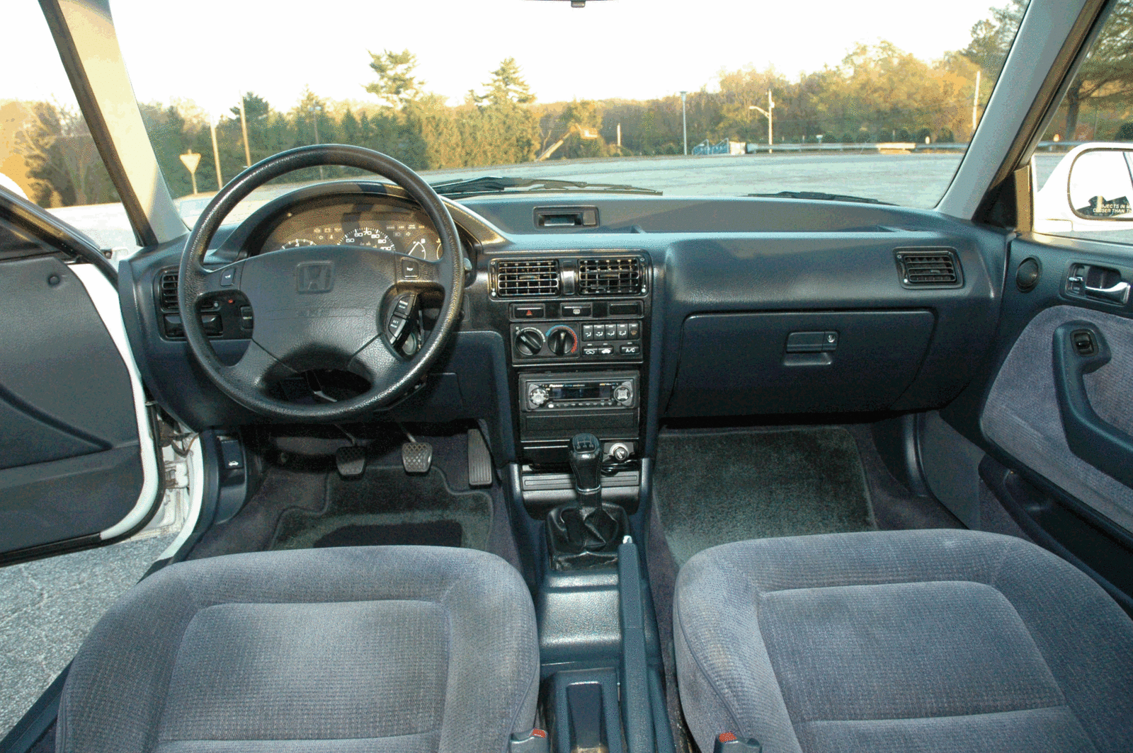 1992 Honda accord interior pictures