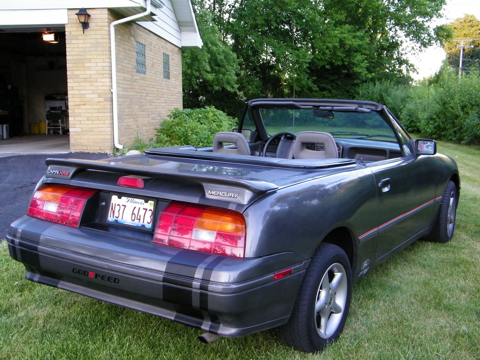 1991 Mercury Capri Convertible: Classic American Ride With A Touch Of European Flair