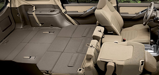 Nissan pathfinder seats fold down