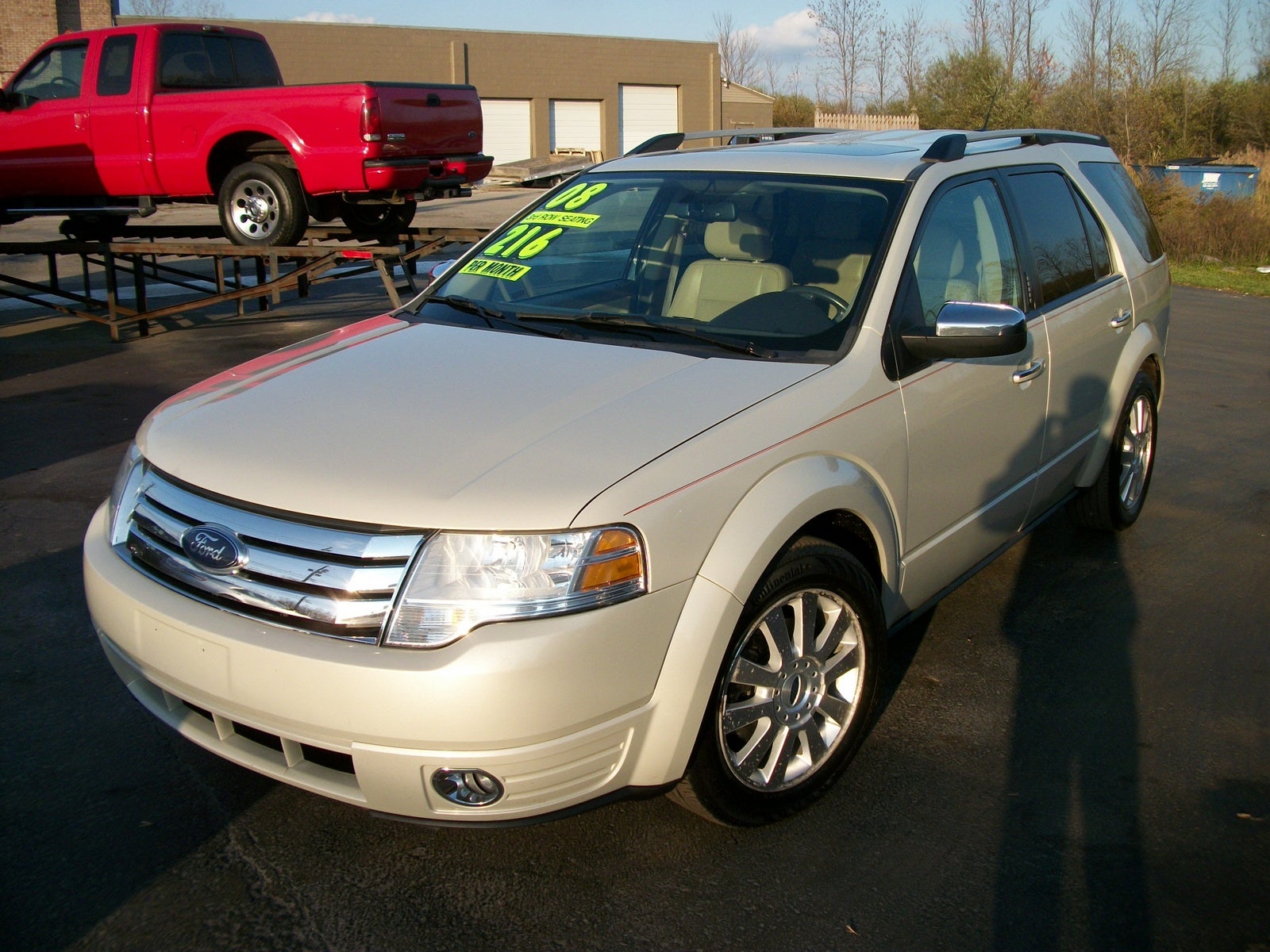 2008 Ford taurus x limited options
