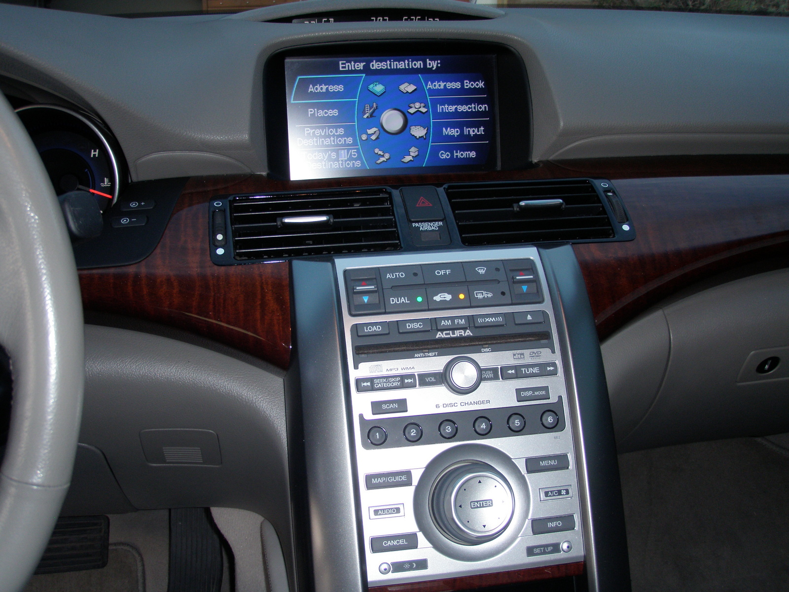 2006 Acura Rl Interior Pictures Cargurus