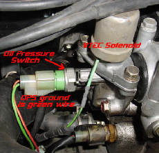 2000 Honda civic oil pressure sensor #6