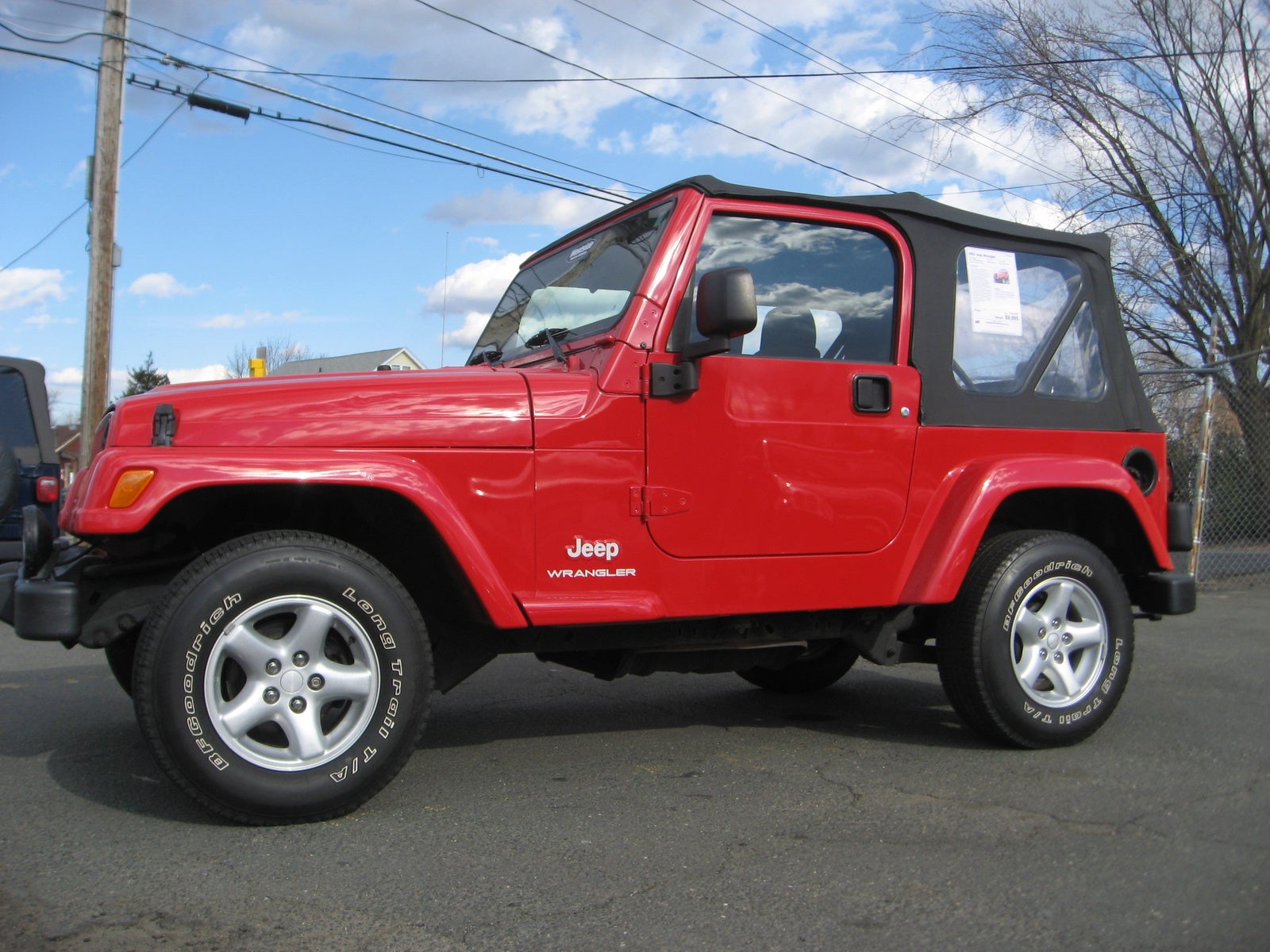 2003 Jeep wrangler sahara review