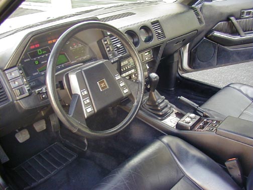 Nissan 300zx 1984 interior #4
