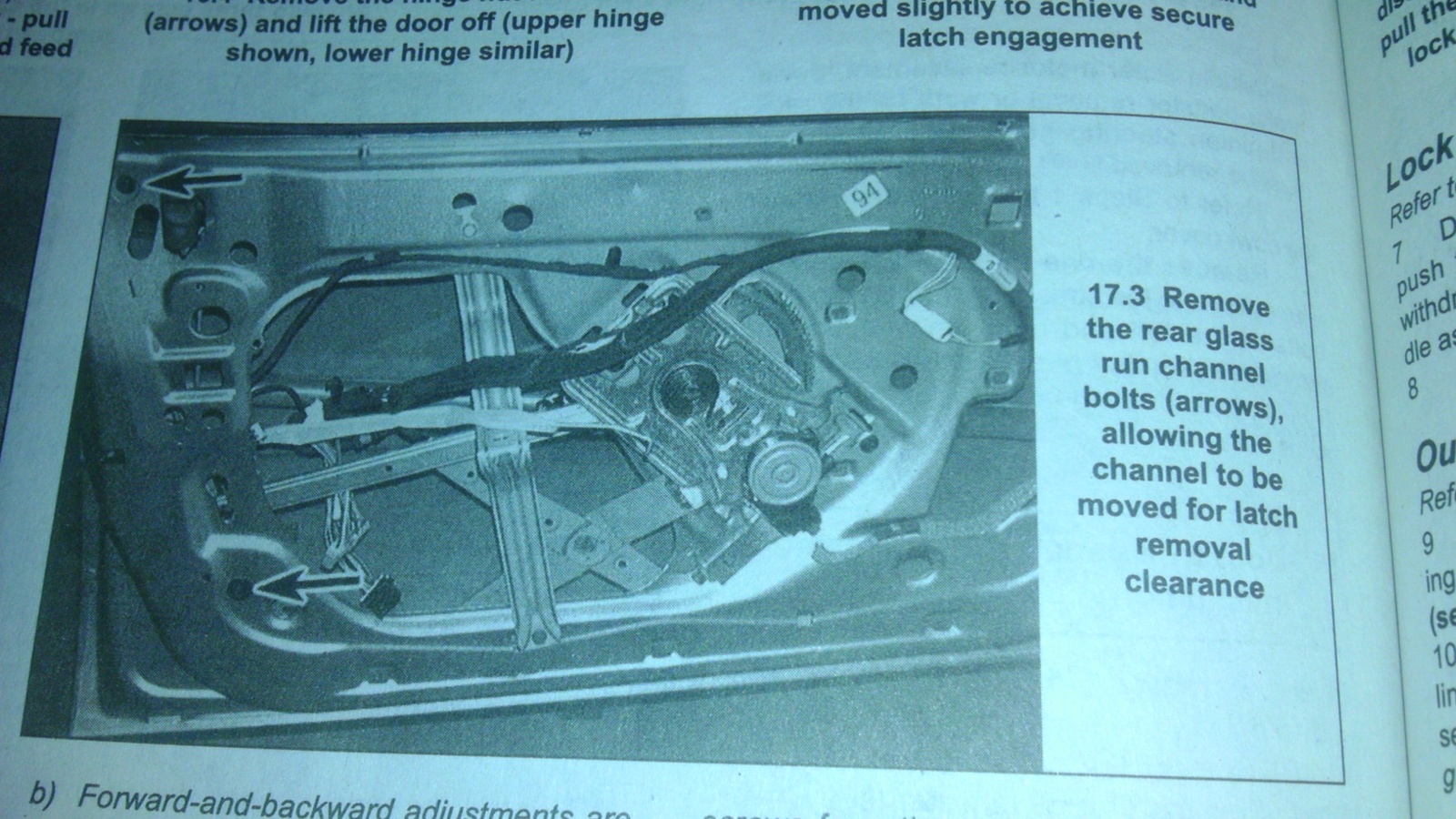 Repair your chrysler 300m electronic door lock #3