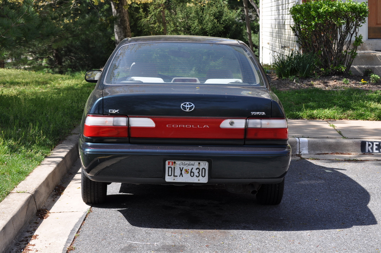 1996 toyota corolla dx specifications #5
