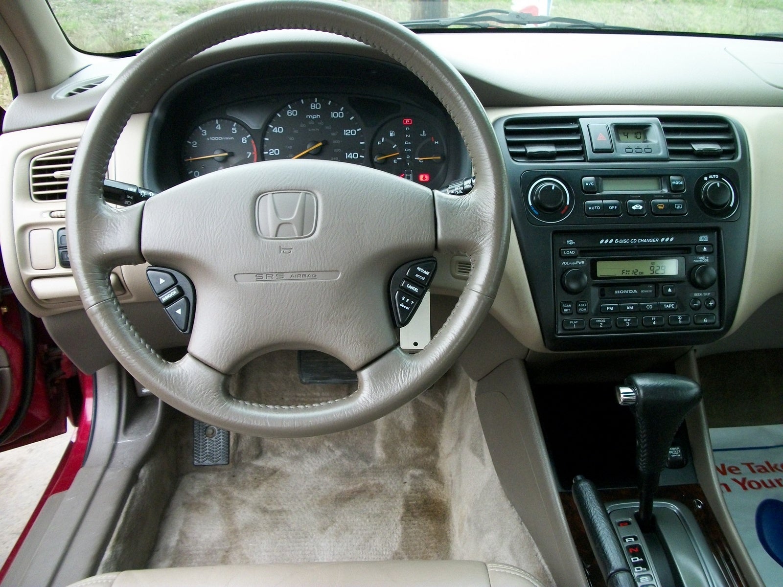 2002 Honda Accord  Interior Pictures  CarGurus