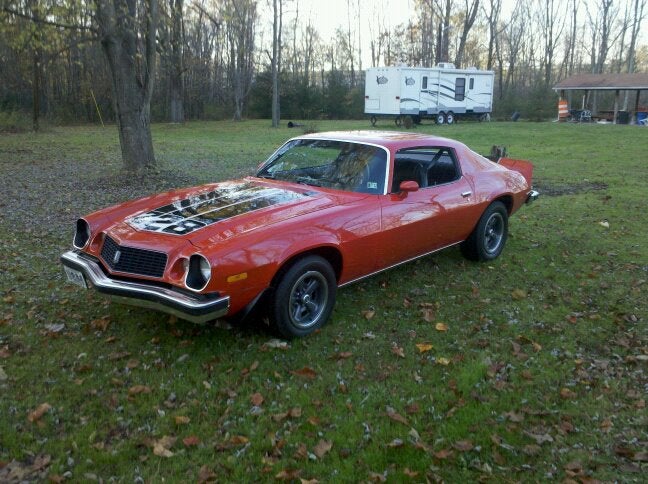 The 1974 Chevrolet Camaro continued to drop in power and increase in safety