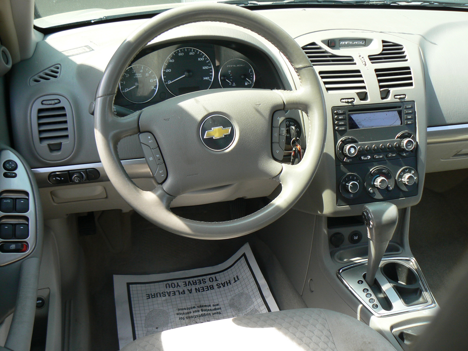 Fascinating 2006 Chevrolet Malibu Interior Images