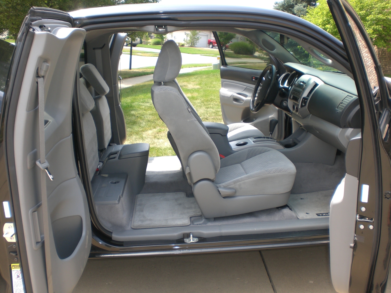 Toyota Tacoma Access Cabs Interiors