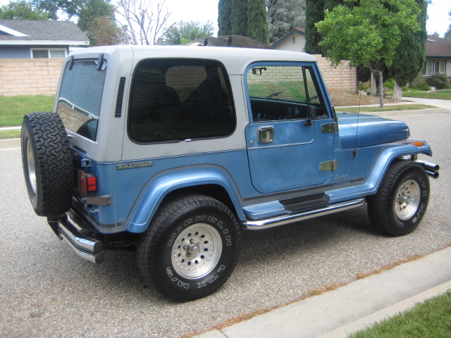 blue book value 1989 jeep wrangler